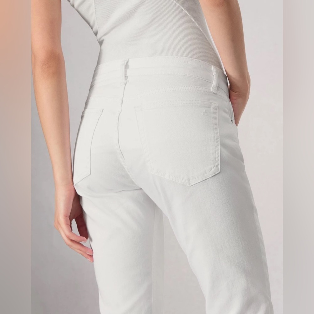 NWT Rag & Bone Dre low rise boyfriend white jeans sz 27 - Picture 5 of 14